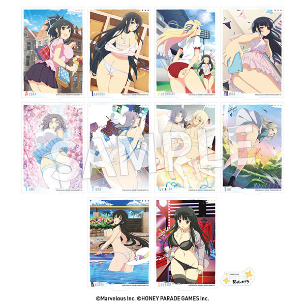 閃乱カグラ アクリルスタンド コレクション vol.10 10個入りセット