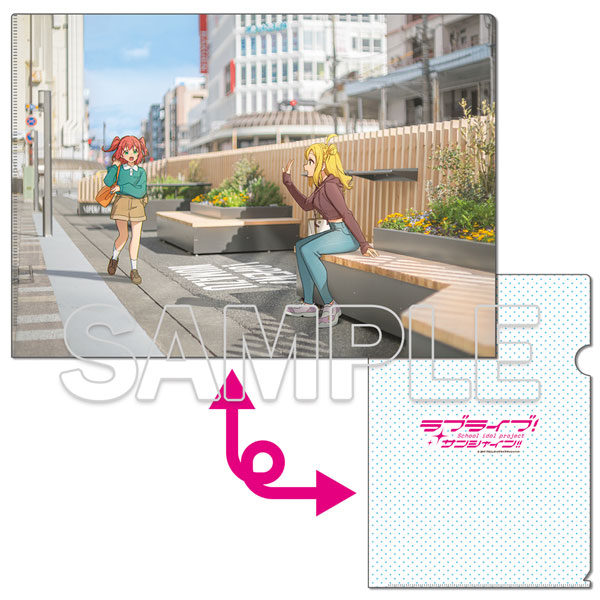 『ラブライブ！サンシャイン！！』クリアファイル Aqours 鞠莉＆ルビィ[KADOKAWA]《０７月予約》