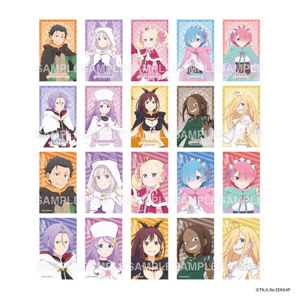 Re：ゼロから始める異世界生活」4th season ミニブロマイド