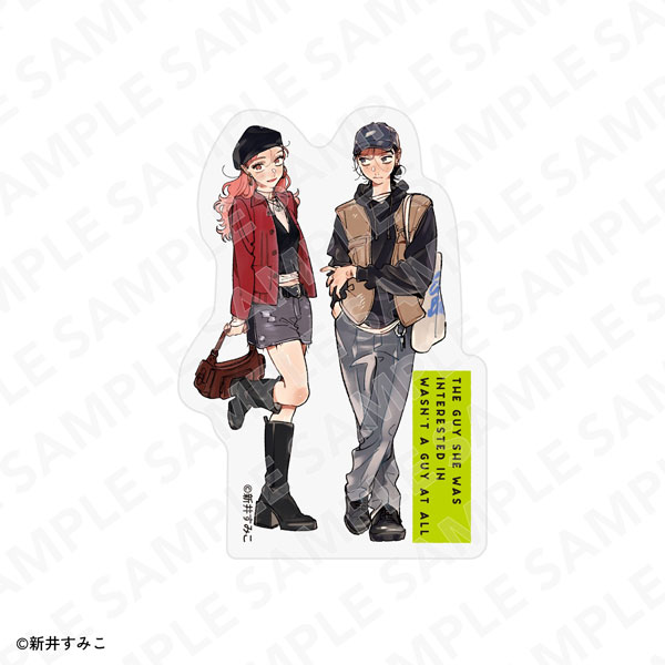 気になってる人が男じゃなかった ステッカー D[KADOKAWA]《０６月予約》