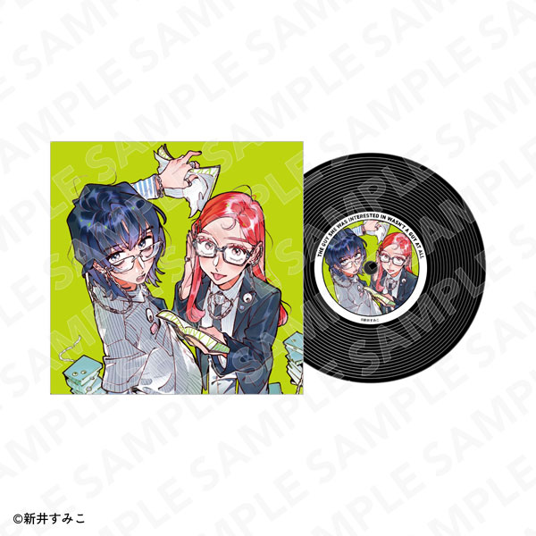 気になってる人が男じゃなかった レコード風コースター A[KADOKAWA]《０６月予約》