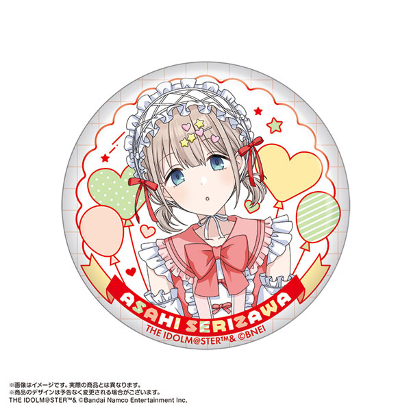 芹沢あさひ ビッグ缶バッジ セット 未開封 完売品 シャニマス アイドルマスター シャイニーカラーズ 公式φ75mmグリッター缶バッジ