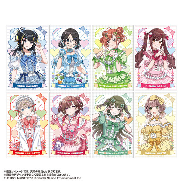 【限定販売】アイドルマスター シャイニーカラーズ トレーディングアクリルカード #KAWAIIver. 8個入りBOX