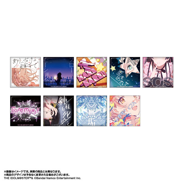 【限定販売】アイドルマスター シャイニーカラーズ ジャケット缶バッジコレクションSolo vol.1　9個入りBOX