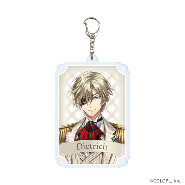 デカアクリルキーホルダー「クイズRPG 魔法使いと黒猫のウィズ」02/ディートリヒ ホワイトデーver.(描き下ろしイラスト)[A3]《０６月予約》