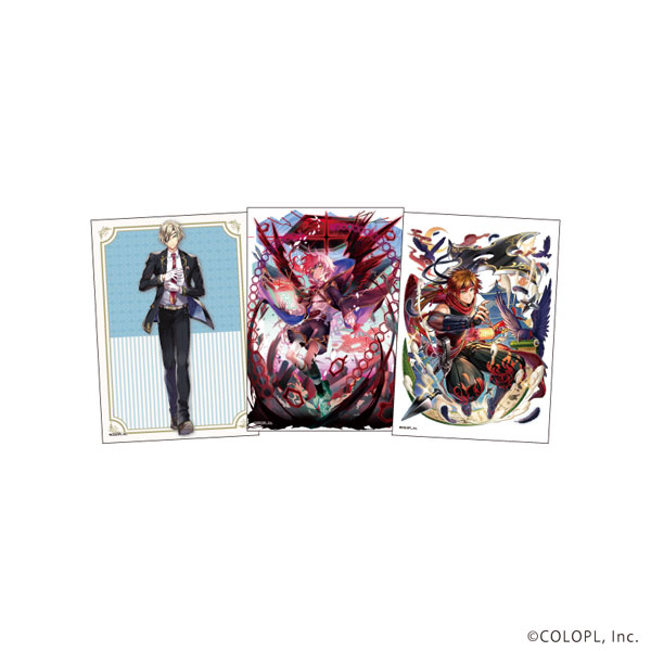 L版ブロマイド3枚セット「クイズRPG 魔法使いと黒猫のウィズ」12/A(公式イラスト)[A3]《０６月予約》