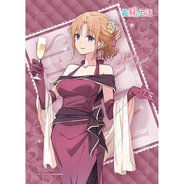 義妹生活 描き下ろしB2タペストリー(綾瀬亜季子/パーティドレス)Wスエード[キース]《０７月予約》