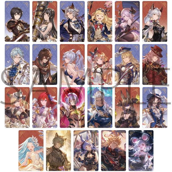 グランブルーファンタジー メモリアルクリアシートコレクション Vol.1　12パック入りBOX