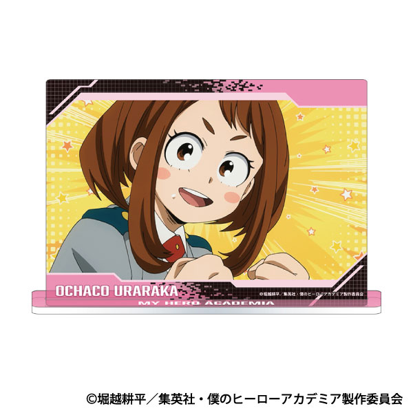 僕のヒーローアカデミア スタンド付きアクリルパネル 麗日お茶子 vol.1[ムービック]《発売済・在庫品》