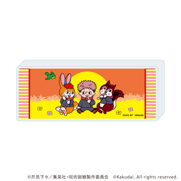 ミニアクリルブロック「呪術廻戦×クッピーラムネ」01/虎杖悠仁(ミニキャライラスト)[A3]《０６月予約》