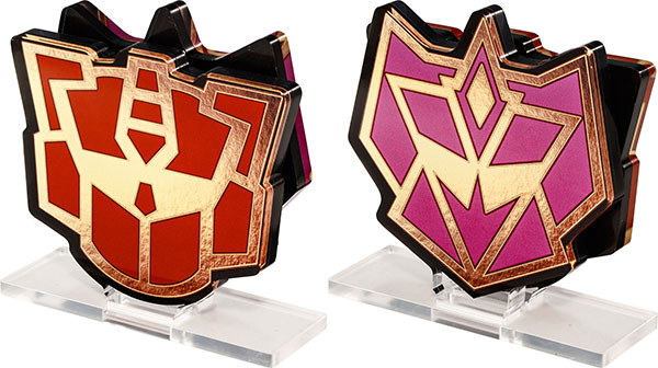 トランスフォーマー G2サイバトロン＆デストロン エンブレムアクリル
