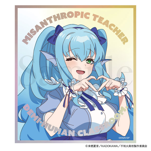 TVアニメ『人外教室の人間嫌い教師』 アクリルミニ色紙 水月鏡花 描き下ろしver.[フィルター・インク]《０６月予約》