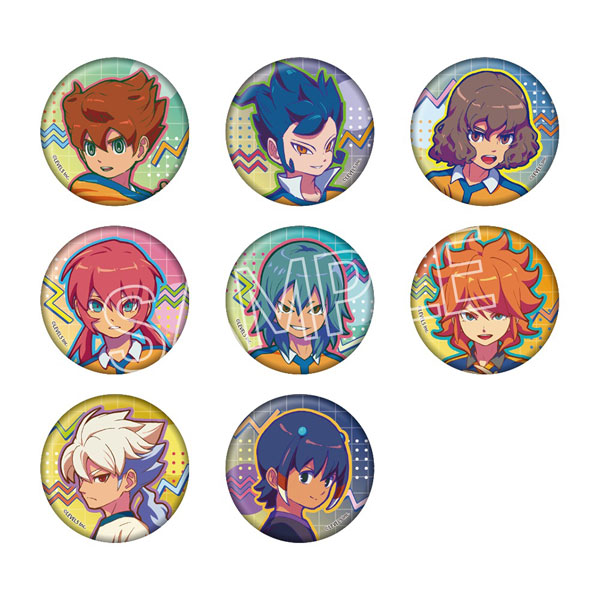 イナズマイレブン 英雄たちのヴィクトリーロード ビビッドラインシリーズ トレーディング缶バッジ Vol.2 8個入りBOX