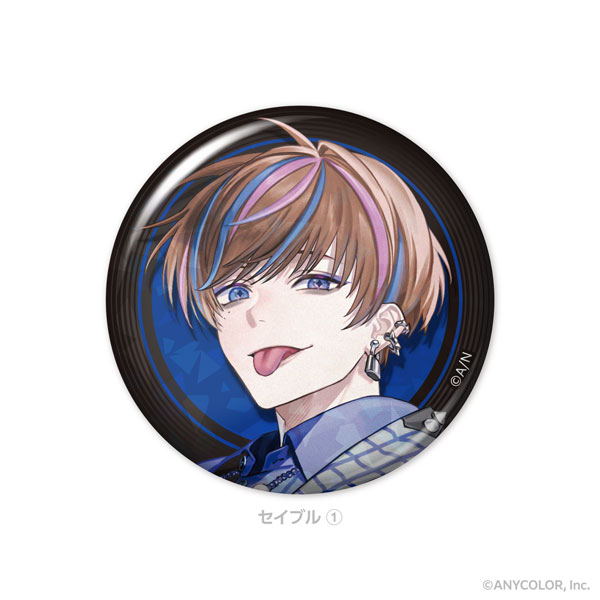 NIJISANIJI EN 『BY THE BEAT』 ホログラム缶バッジ セイブル(1