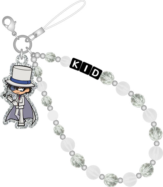 名探偵コナン 放課後メイツ ビーズストラップ 怪盗キッド[ムービック]《０６月予約》