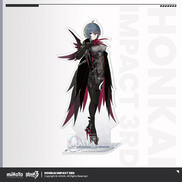 崩壊3rd 古の楽園シリーズ アクリルスタンド ワタリガラス[miHoYo
