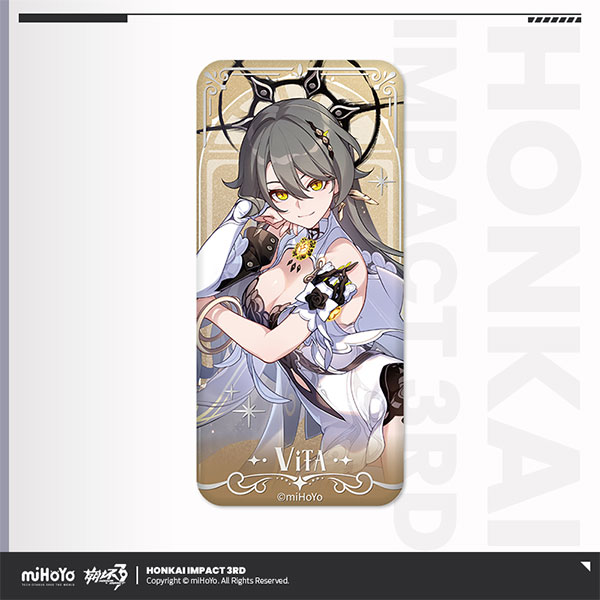 崩壊3rd 時紡新裳シリーズ 缶バッジ ヴィタ 世を俯瞰せし摯羽[miHoYo]《０４月予約》