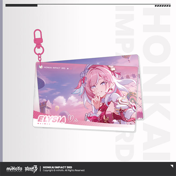 崩壊3rd CGシリーズ アクリルフォトカードストラップ エリシア Eタイプ