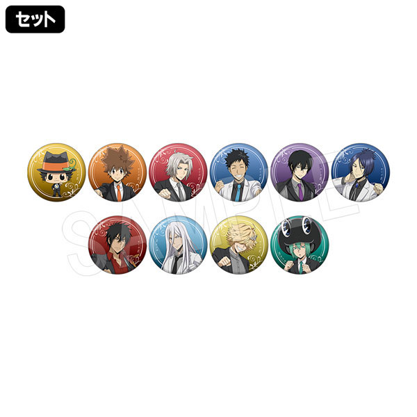 TVアニメ『家庭教師ヒットマンREBORN!』 トレーディングオーロラ缶バッジ グータッチver. 10個入りBOX