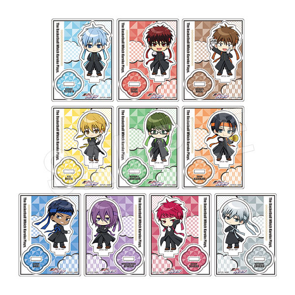 黒子のバスケ トレーディングミニアクリルスタンド 応援団ver. 10個入りBOX