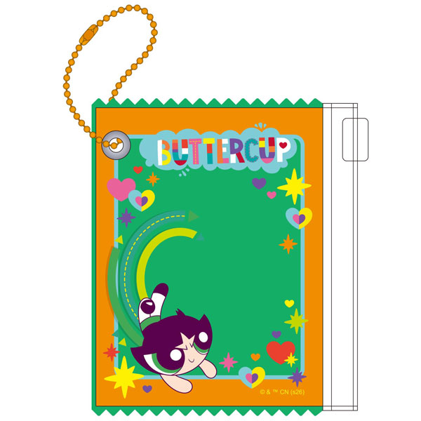 パワーパフガールズ スライダーポーチキーホルダー(バターカップ)[ムービック]《０８月予約》