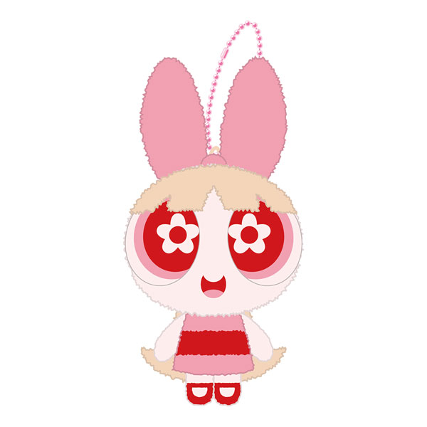 パワーパフガールズ ぬいぐるみキーホルダー(ブロッサム)