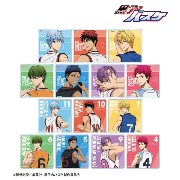 黒子のバスケ 描き下ろし 戦う背中ver. トレーディングアクリルコースター 14個入りBOX[アルマビアンカ]《０７月予約》