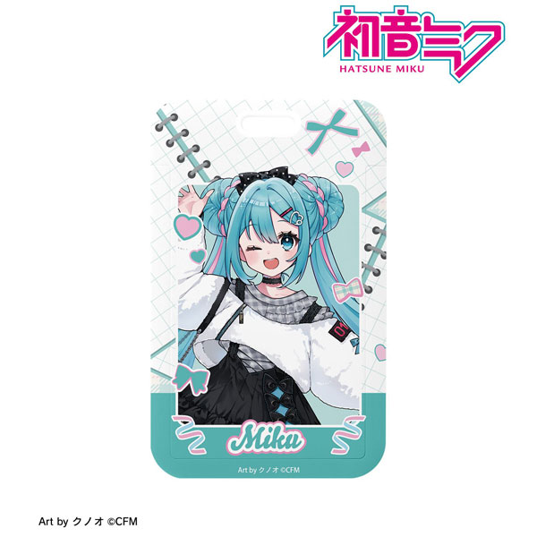 初音ミク 描き下ろし 初音ミク 私服ver. Art by クノオ フォトカード