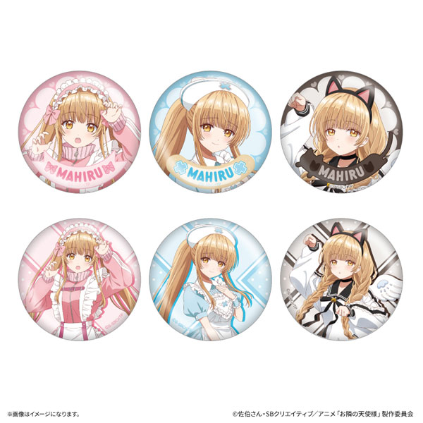 お隣の天使様にいつの間にか駄目人間にされていた件2 天使界隈コーデ 椎名真昼トレーディング缶バッジ 6個入りBOX