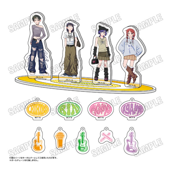 『ふつうの軽音部』 描き下ろしアクリルジオラマ[おめかしver. はーとぶれいく][メディコス・エンタテインメント]《０７月予約》