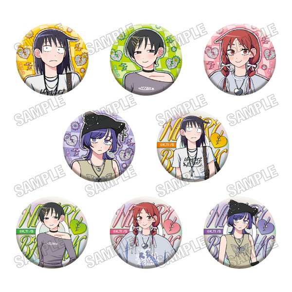 『ふつうの軽音部』 描き下ろし缶バッジコレクション[おめかしver. はーとぶれいく] 8個入りBOX