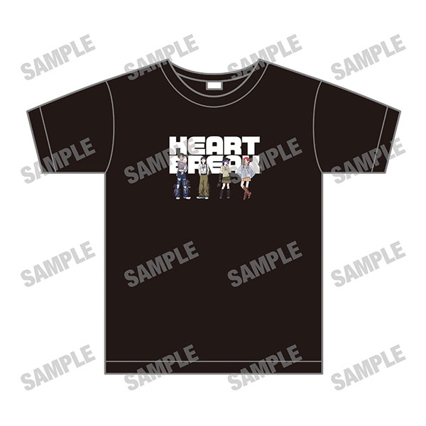 『ふつうの軽音部』 Tシャツ[おめかしver. はーとぶれいく][メディコス・エンタテインメント]《０７月予約》