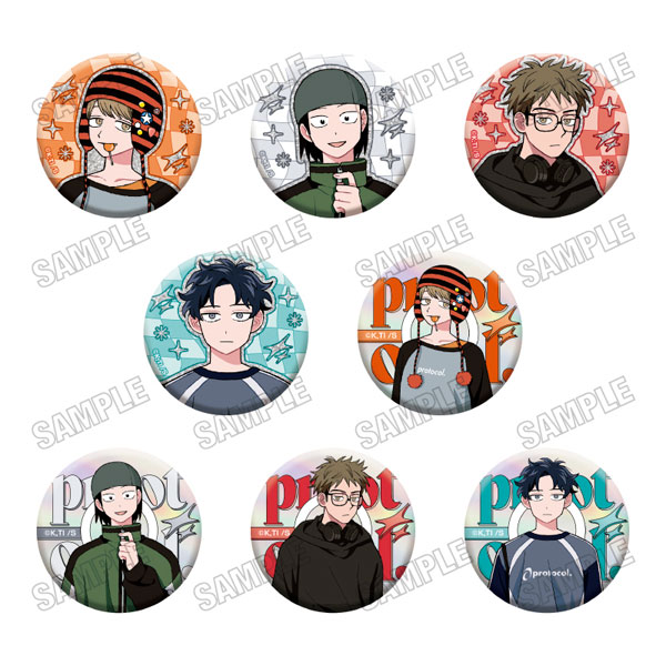 『ふつうの軽音部』 描き下ろし缶バッジコレクション[おめかしver. protocol.] 8個入りBOX
