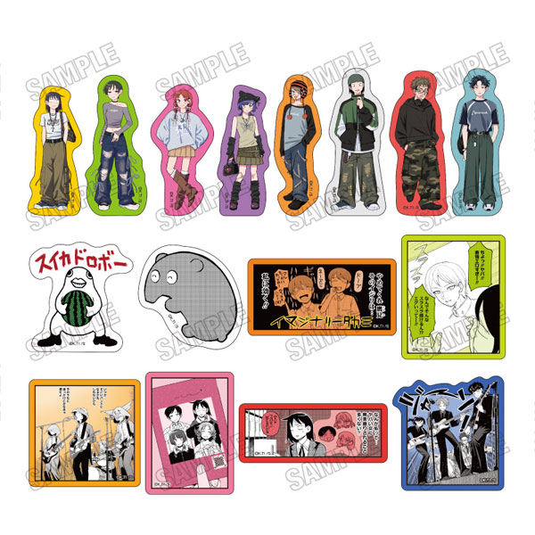 『ふつうの軽音部』 ステッカーコレクション[おめかしver.] 16個入りBOX