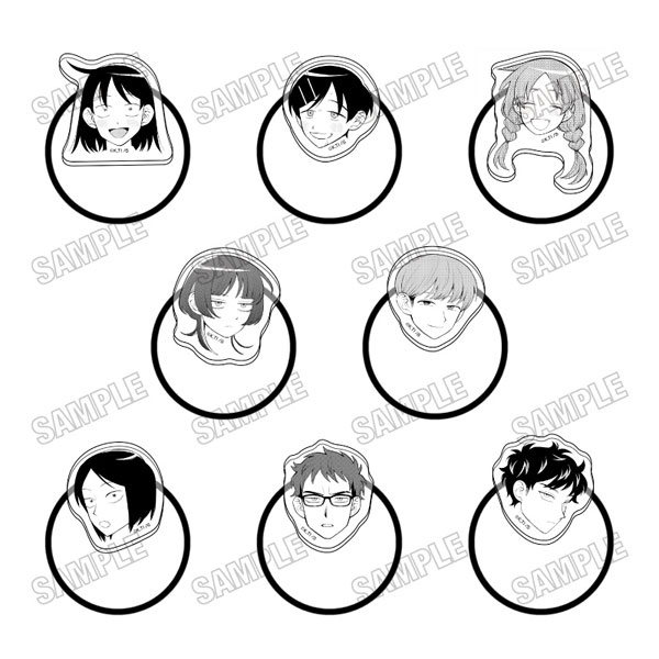 『ふつうの軽音部』 アクリルヘアゴムコレクション 8個入りBOX