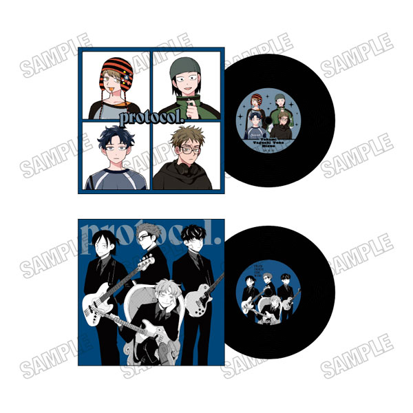 『ふつうの軽音部』 レコード風コースター[おめかしver. protocol.][メディコス・エンタテインメント]《０７月予約》