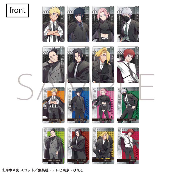 NARUTO-ナルト- 疾風伝 ビジュアルテコレクション フォーマル 8パック入りBOX