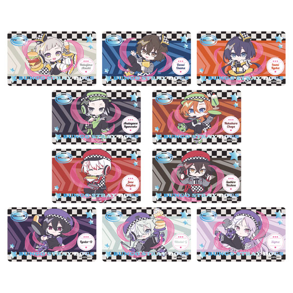 文豪ストレイドッグス 箔押しクリアカードコレクション ぱすてるぽっぷ 5パック入りBOX[ムービック]《０６月予約》