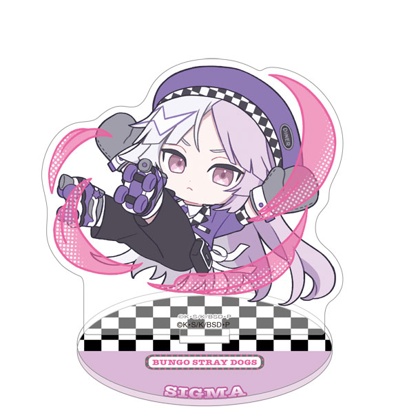 文豪ストレイドッグス ミニアクリルスタンド シグマ ぱすてるぽっぷ[ムービック]《０６月予約》