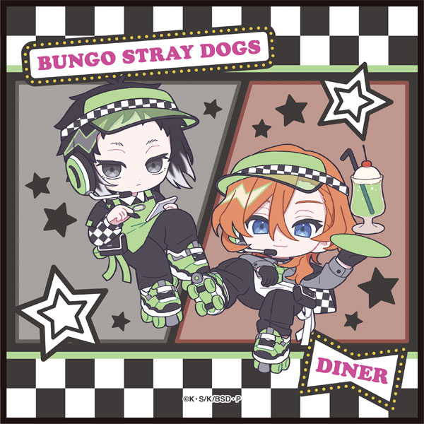 文豪ストレイドッグス ハンドタオル B ぱすてるぽっぷ[ムービック]《０６月予約》