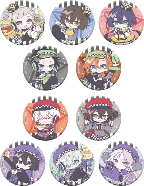 文豪ストレイドッグス ホログラムキャラバッジコレクション ぱすてるぽっぷ 10個入りBOX[ムービック]《０６月予約》