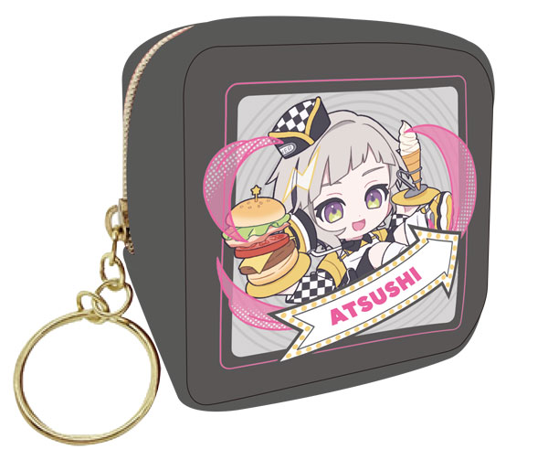 文豪ストレイドッグス スクエアポーチ 中島敦 ぱすてるぽっぷ[ムービック]《０６月予約》