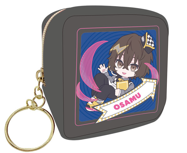 文豪ストレイドッグス スクエアポーチ 太宰治 ぱすてるぽっぷ[ムービック]《０６月予約》