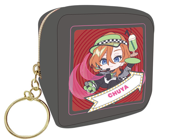 文豪ストレイドッグス スクエアポーチ 中原中也 ぱすてるぽっぷ[ムービック]《０６月予約》