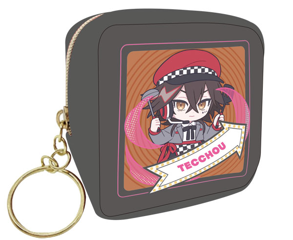 文豪ストレイドッグス スクエアポーチ 末広鉄腸 ぱすてるぽっぷ[ムービック]《０６月予約》