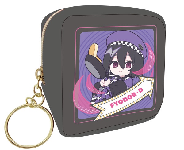 文豪ストレイドッグス スクエアポーチ フョードル・D ぱすてるぽっぷ[ムービック]《０６月予約》