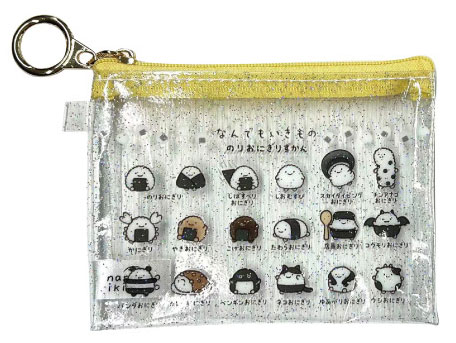 なんでもいきもの ミニクリアポーチ (イエロー)[ティー・シー・ピー]《０６月予約》