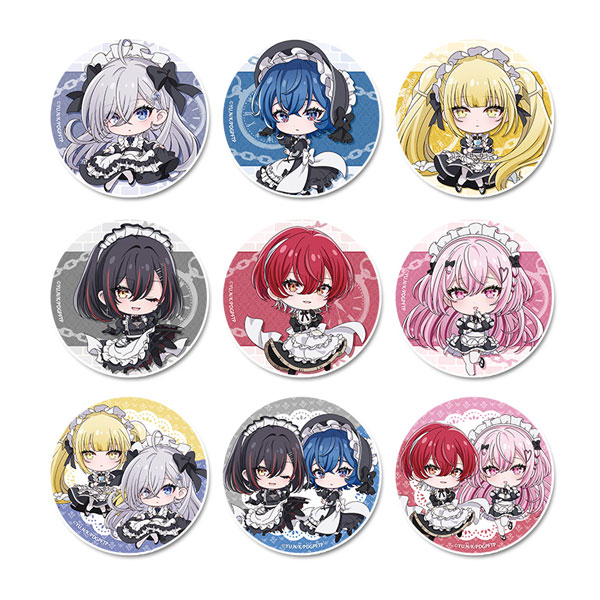 TVアニメ「死亡遊戯で飯を食う。」 ぷちちょこトレーディング缶バッジ 9個入りBOX