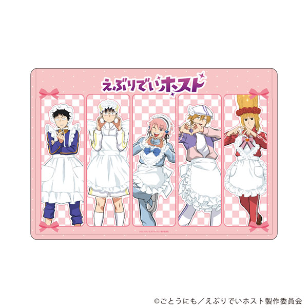 キャラクリアケース「アニメ「えぶりでいホスト」」02/集合(描き下ろしイラスト)[A3]《０６月予約》