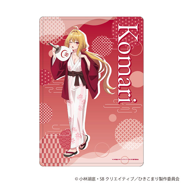 キャラクリアケース「ひきこまり吸血姫の悶々」01/テラコマリ・ガンデスブラッド 浴衣ver(描き下ろしイラスト)[A3]《０６月予約》